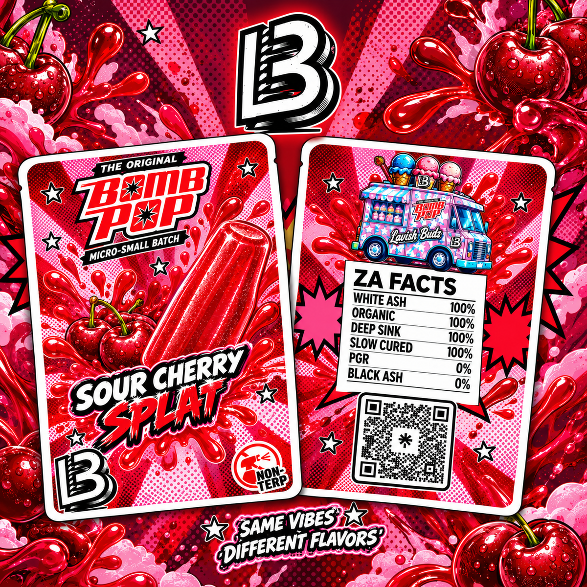 Sour Cherry Splat- Bomb Pop